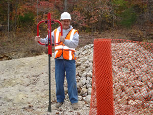 Field Tec Fence Post Driver
